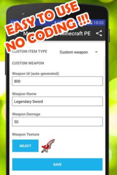 Télécharger Mod Maker for Minecraft PE Travail pour Android Capture d'écran 7
