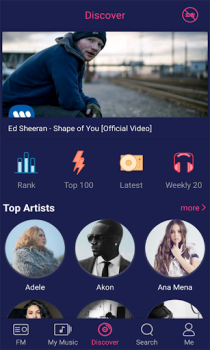 Télécharger Free Music-Listen to mp3 songs Musique et audio pour Android Capture d'écran 2
