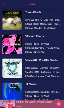 Télécharger Free Music-Listen to mp3 songs Musique et audio pour Android Capture d'écran 6