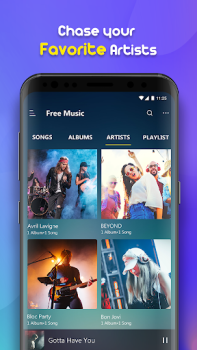 Télécharger Lecteur de musique-Lecteur MP3 Musique et audio pour Android Capture d'écran 5