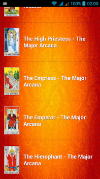Télécharger Tarot Cards Mode de vie pour Android Capture d'écran 3