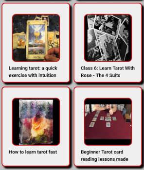 Télécharger Learn tarot Divertissement pour Android Capture d'écran 4