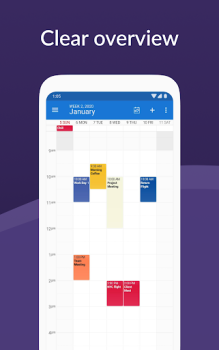 Télécharger DigiCal Agenda Travail pour Android Capture d'écran 3