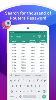 Télécharger Mots de passe du routeur Outils pour Android Capture d'écran 5