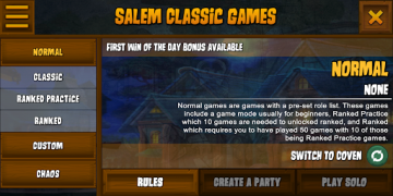 Télécharger Town of Salem - The Coven Stratégies pour Android Capture d'écran 4