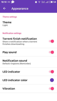 Télécharger Breeze - Торрент Lecteurs et éditeurs de vidéos pour Android Capture d'écran 2