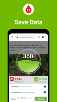 Télécharger FAB Adblocker Browser:Adblock Communication pour Android Capture d'écran 7
