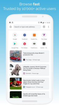 Télécharger Kiwi Browser - Navigateur Communication pour Android