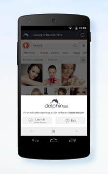 Télécharger Dolphin Zero Incognito Browser Communication pour Android Capture d'écran 3