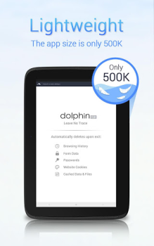 Télécharger Dolphin Zero Incognito Browser Communication pour Android Capture d'écran 5