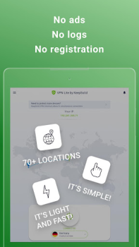 Télécharger VPN Lite Without Registration Outils pour Android Capture d'écran 7