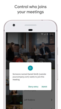 Télécharger Google Meet (classique) Affaires pour Android Capture d'écran 2