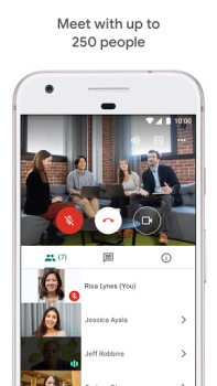 Télécharger Google Meet (classique) Affaires pour Android Capture d'écran 3