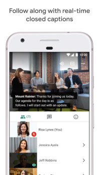 Télécharger Google Meet (classique) Affaires pour Android Capture d'écran 5
