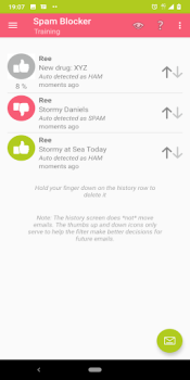 Télécharger Email Spam Blocker Travail pour Android Capture d'écran 2