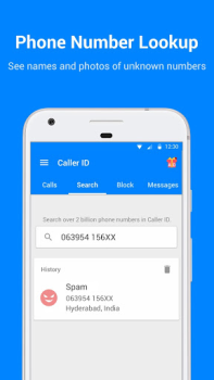 Télécharger Caller ID: Bloque les spams Travail pour Android Capture d'écran 6