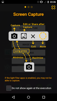 Télécharger Touchshot (Capture d'écran) Outils pour Android Capture d'écran 2