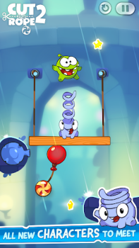 Télécharger Cut the Rope 2 Jeux de réflexion pour Android Capture d'écran 4