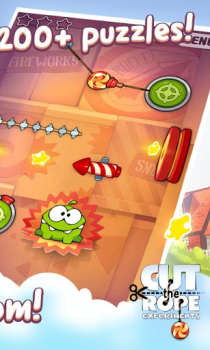 Télécharger Cut the Rope: Experiments Jeux de réflexion pour Android Capture d'écran 2
