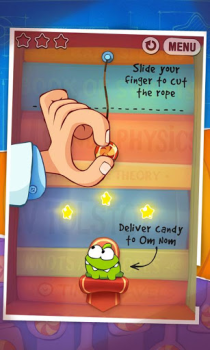 Télécharger Cut the Rope: Experiments Jeux de réflexion pour Android Capture d'écran 5