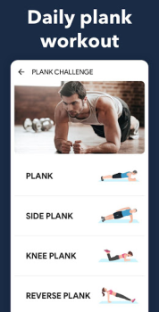 Télécharger Exercices de Gainage Santé et forme physique pour Android Capture d'écran 4