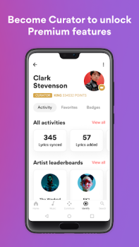 Télécharger Musixmatch Musique et audio pour Android Capture d'écran 5