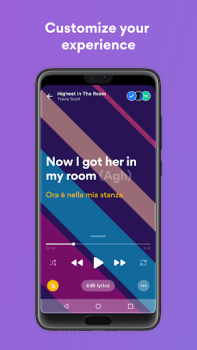 Télécharger Musixmatch Musique et audio pour Android Capture d'écran 6