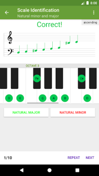 Télécharger Perfect Ear Apprendre pour Android Capture d'écran 2