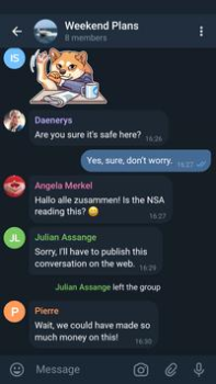 Télécharger Telegram X Social pour Android Capture d'écran 2