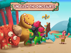 Dino Bash: Dinosaure tower