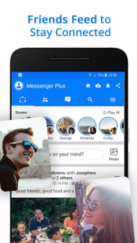 Télécharger Messenger Go: Messages & Feed Social pour Android Capture d'écran 3