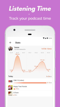 Télécharger Lecteur de podcast - Castbox Actualités et magazines pour Android Capture d'écran 6