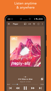 Télécharger Podcast Addict - Podcast/Radio Actualités et magazines pour Android Capture d'écran 4