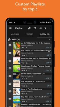 Télécharger Podcast Addict - Podcast/Radio Actualités et magazines pour Android Capture d'écran 6