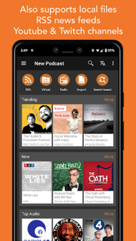Télécharger Podcast Addict - Podcast/Radio Actualités et magazines pour Android Capture d'écran 7