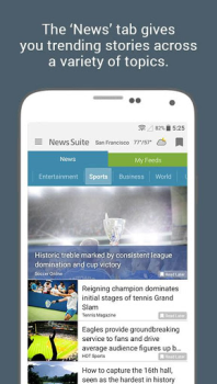 Télécharger Actu par Sony : News Suite Actualités et magazines pour Android Capture d'écran 2