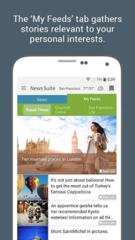 Télécharger Actu par Sony : News Suite Actualités et magazines pour Android Capture d'écran 3