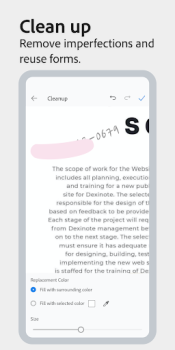 Télécharger Adobe Scan: PDF Scanner, OCR Affaires pour Android Capture d'écran 3