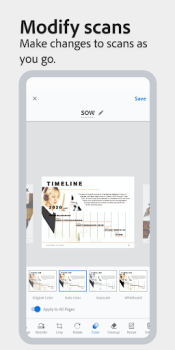 Télécharger Adobe Scan: PDF Scanner, OCR Affaires pour Android Capture d'écran 6