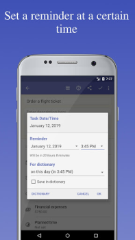Télécharger Planificateur: liste de tâches Travail pour Android Capture d'écran 6