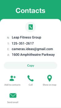 Télécharger Lecteur et scanner de code QR Travail pour Android Capture d'écran 6