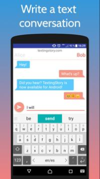 Télécharger TextingStory - Textos en vidéo Divertissement pour Android