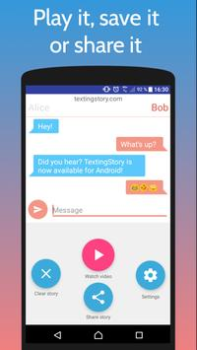Télécharger TextingStory - Textos en vidéo Divertissement pour Android Capture d'écran 3