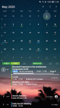 Télécharger Your Calendar Widget Travail pour Android Capture d'écran 2