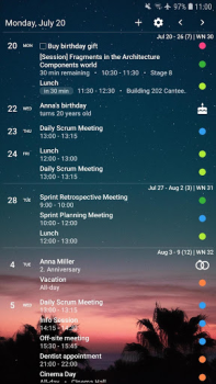 Télécharger Your Calendar Widget Travail pour Android Capture d'écran 4