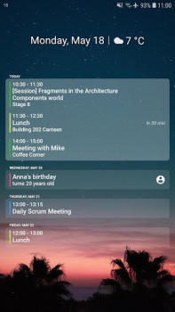 Télécharger Your Calendar Widget Travail pour Android Capture d'écran 7