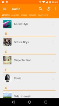 Télécharger VLC for Android Lecteurs et éditeurs de vidéos pour Android Capture d'écran 4