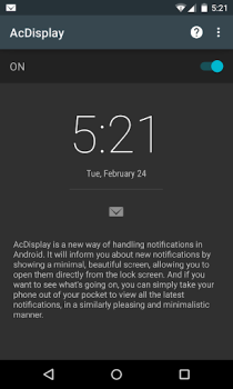 Télécharger AcDisplay Personnalisation pour Android Capture d'écran 3