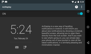 Télécharger AcDisplay Personnalisation pour Android Capture d'écran 7