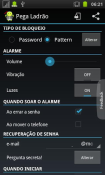 Télécharger Alarm Anti Theft Screen Lock Outils pour Android Capture d'écran 2